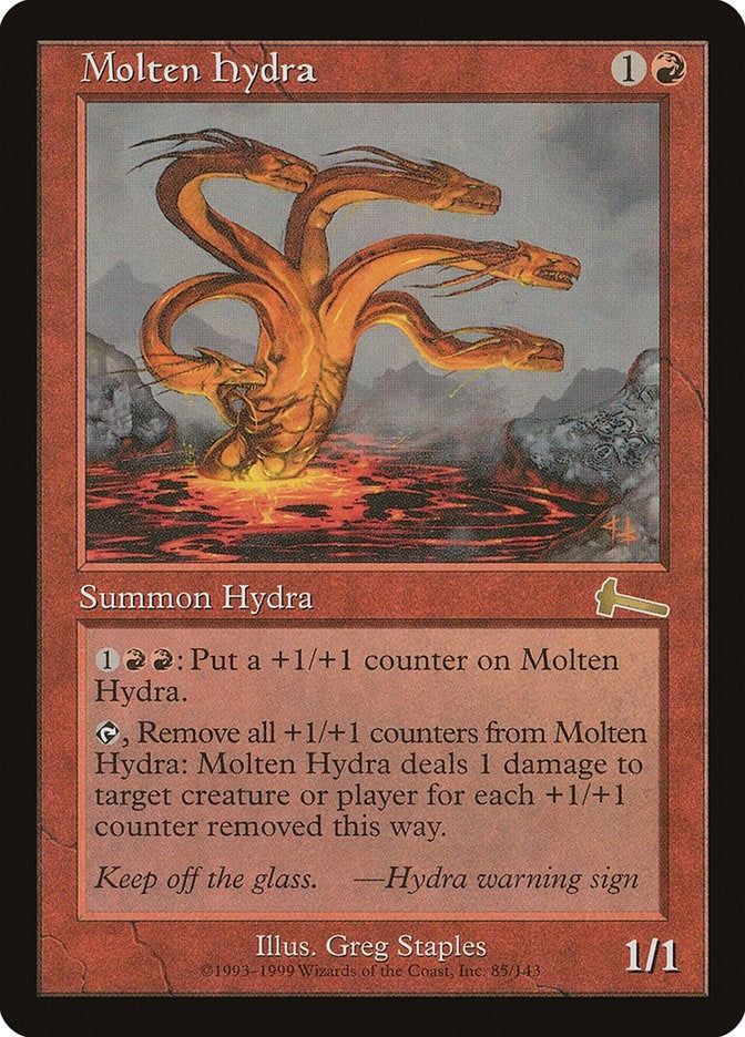 Image for Molten Hydra (Urza's Legacy) (85) - Magic: The Gathering