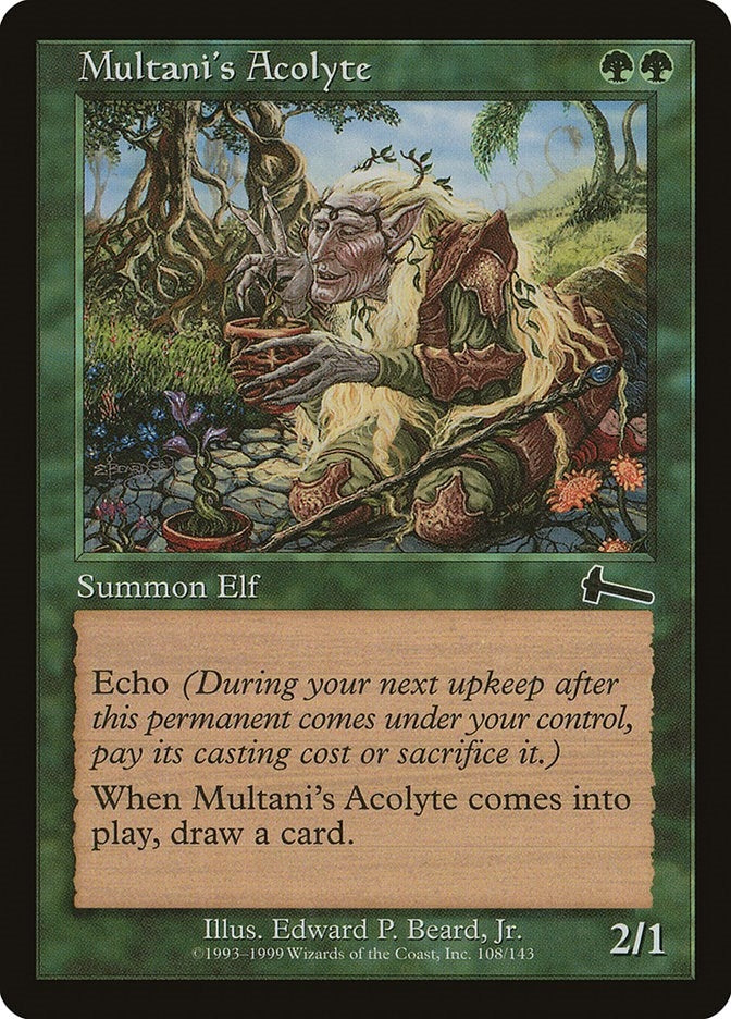 Image for Multani's Acolyte (Urza's Legacy) (108) - Magic: The Gathering