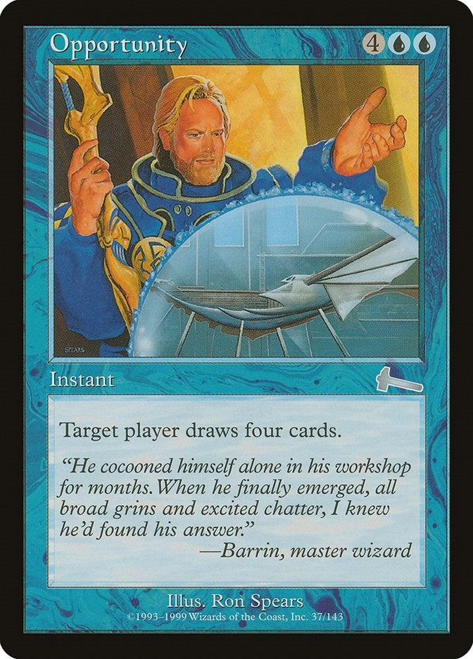 Image for Opportunity (Urza's Legacy) (37) - Magic: The Gathering