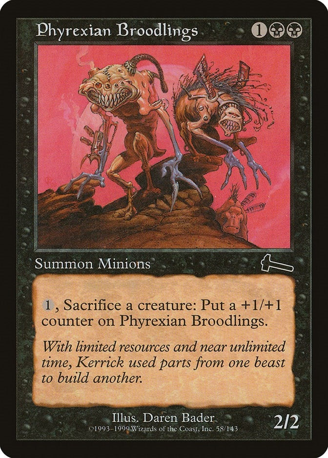Image for Phyrexian Broodlings (Urza's Legacy) (58) - Magic: The Gathering