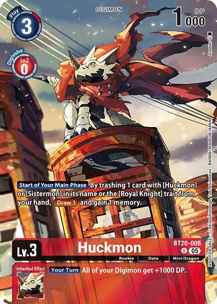Image for Huckmon (Versus Monsters Legend Pack 2025) (Versus Monsters) (BT20-008 U) - Digimon Card Game
