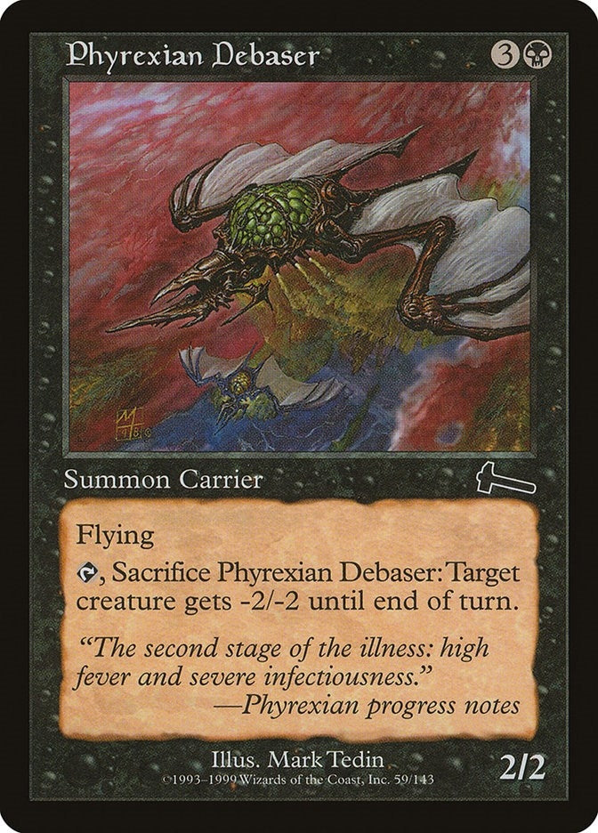 Image for Phyrexian Debaser (Urza's Legacy) (59) - Magic: The Gathering