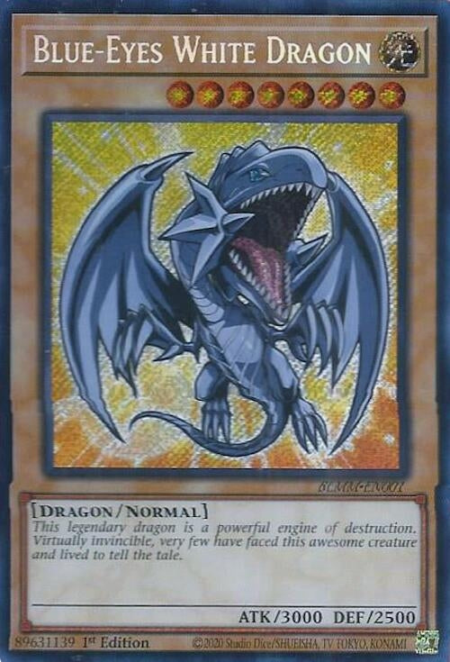 Image for Blue-Eyes White Dragon (Battles of Legend: Monster Mayhem) (BLMM-EN001) - YuGiOh