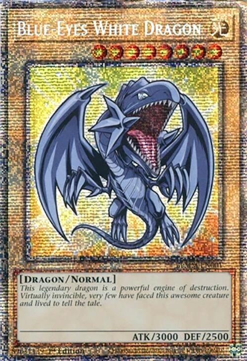 Image for Blue-Eyes White Dragon (Starlight Rare) (Battles of Legend: Monster Mayhem) (BLMM-EN001) - YuGiOh