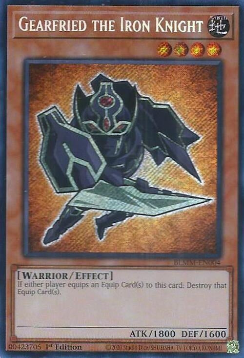Image for Gearfried the Iron Knight (Battles of Legend: Monster Mayhem) (BLMM-EN004) - YuGiOh