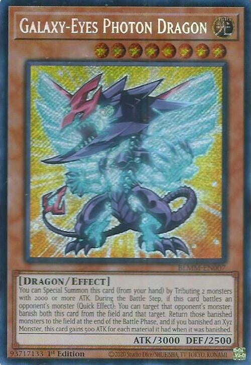 Image for Galaxy-Eyes Photon Dragon (Battles of Legend: Monster Mayhem) (BLMM-EN007) - YuGiOh