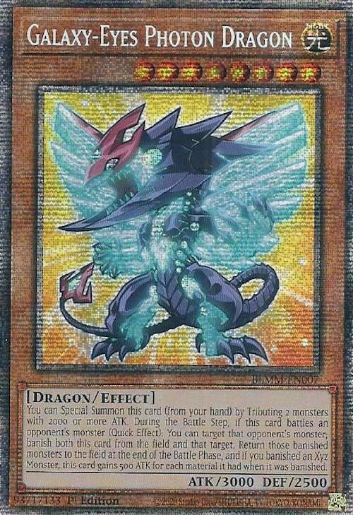 Image for Galaxy-Eyes Photon Dragon (Starlight Rare) (Battles of Legend: Monster Mayhem) (BLMM-EN007) - YuGiOh