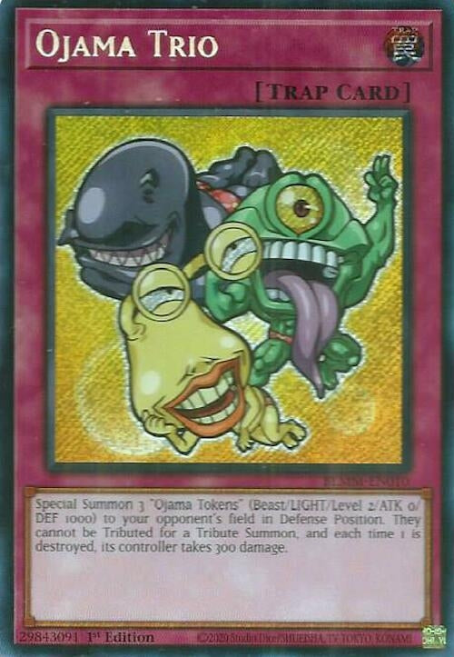 Image for Ojama Trio (Battles of Legend: Monster Mayhem) (BLMM-EN010) - YuGiOh
