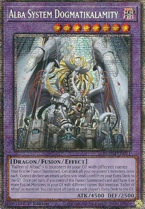 Image for Alba System Dogmatikalamity (Starlight Rare) (Battles of Legend: Monster Mayhem) (BLMM-EN011) - YuGiOh