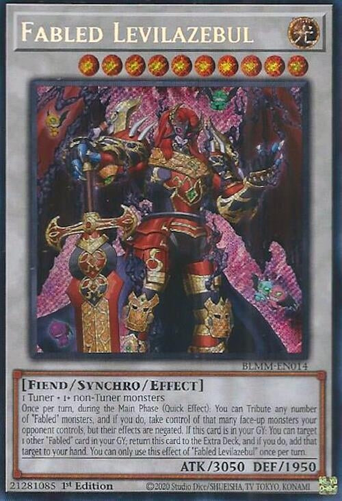 Image for Fabled Levilazebul (Battles of Legend: Monster Mayhem) (BLMM-EN014) - YuGiOh