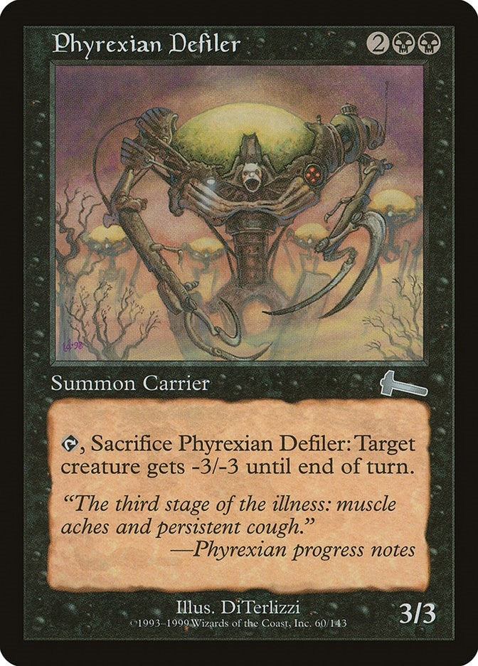 Image for Phyrexian Defiler (Urza's Legacy) (60) - Magic: The Gathering