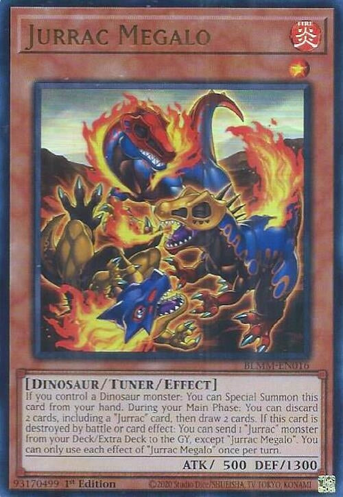 Image for Jurrac Megalo (Battles of Legend: Monster Mayhem) (BLMM-EN016) - YuGiOh
