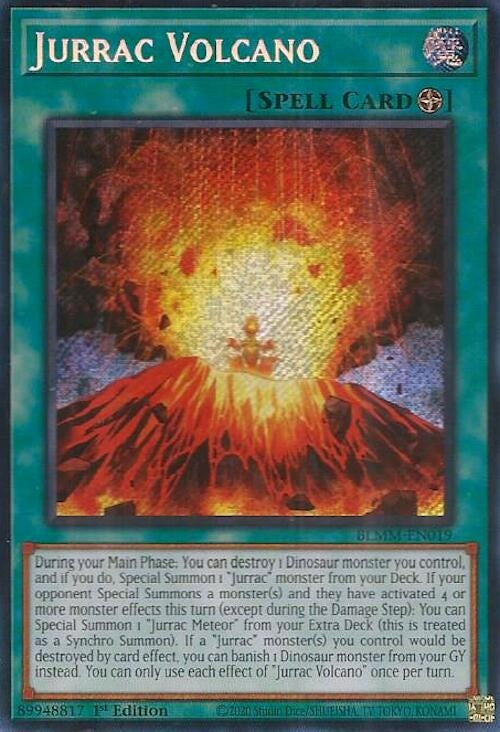 Image for Jurrac Volcano (Battles of Legend: Monster Mayhem) (BLMM-EN019) - YuGiOh