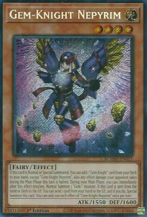 Image for Gem-Knight Nepyrim (Battles of Legend: Monster Mayhem) (BLMM-EN021) - YuGiOh