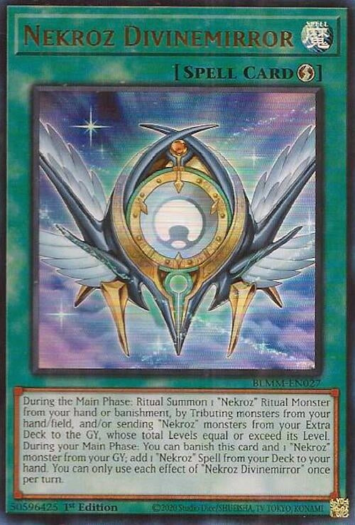 Image for Nekroz Divinemirror (Battles of Legend: Monster Mayhem) (BLMM-EN027) - YuGiOh