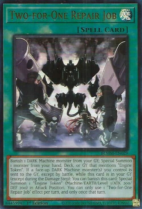 Image for Two-for-One Repair Job (Battles of Legend: Monster Mayhem) (BLMM-EN029) - YuGiOh
