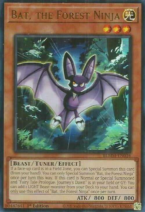 Image for Bat, the Forest Ninja (Battles of Legend: Monster Mayhem) (BLMM-EN034) - YuGiOh