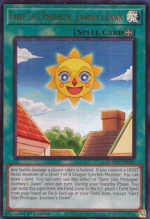 Image for Fairy Tale Prologue: Journey's Dawn (Battles of Legend: Monster Mayhem) (BLMM-EN036) - YuGiOh