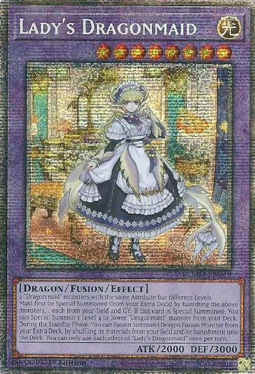 Image for Lady's Dragonmaid (Starlight Rare) (Battles of Legend: Monster Mayhem) (BLMM-EN049) - YuGiOh