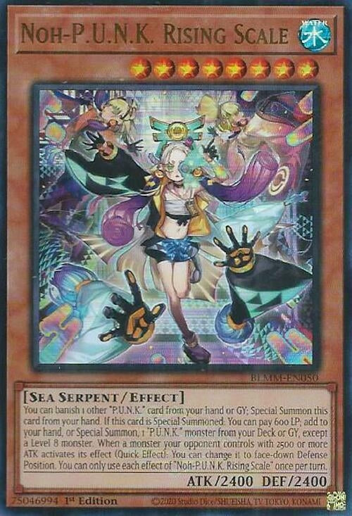 Image for Noh-P.U.N.K. Rising Scale (Battles of Legend: Monster Mayhem) (BLMM-EN050) - YuGiOh