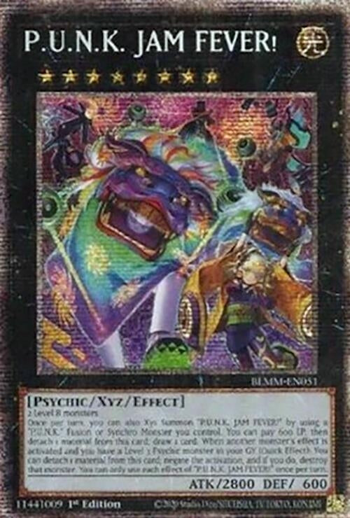 Image for P.U.N.K. JAM FEVER! (Starlight Rare) (Battles of Legend: Monster Mayhem) (BLMM-EN051) - YuGiOh