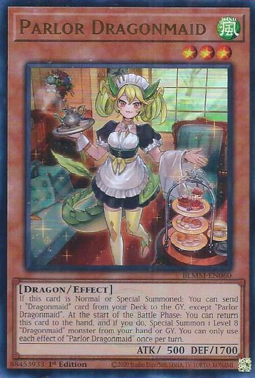Image for Parlor Dragonmaid (Battles of Legend: Monster Mayhem) (BLMM-EN060) - YuGiOh