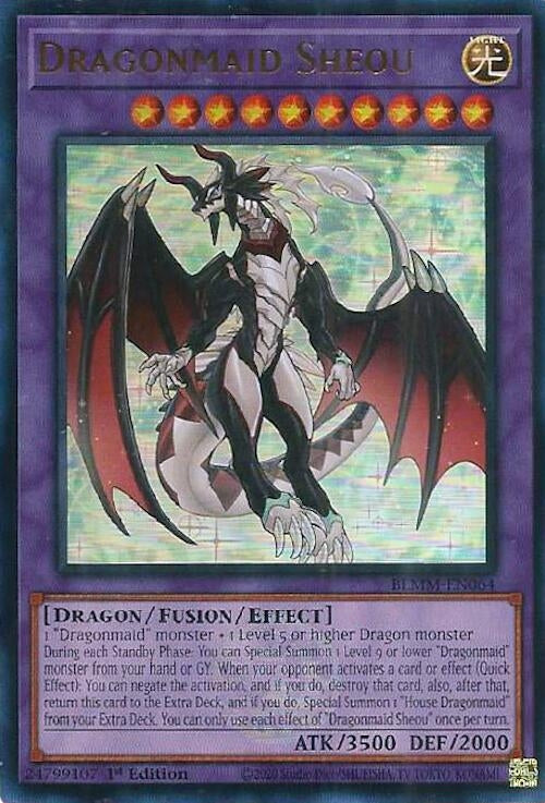 Image for Dragonmaid Sheou (Battles of Legend: Monster Mayhem) (BLMM-EN064) - YuGiOh