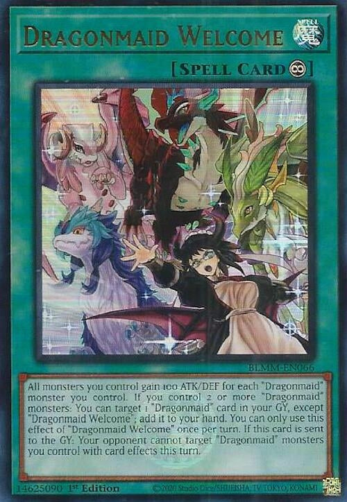 Image for Dragonmaid Welcome (Battles of Legend: Monster Mayhem) (BLMM-EN066) - YuGiOh