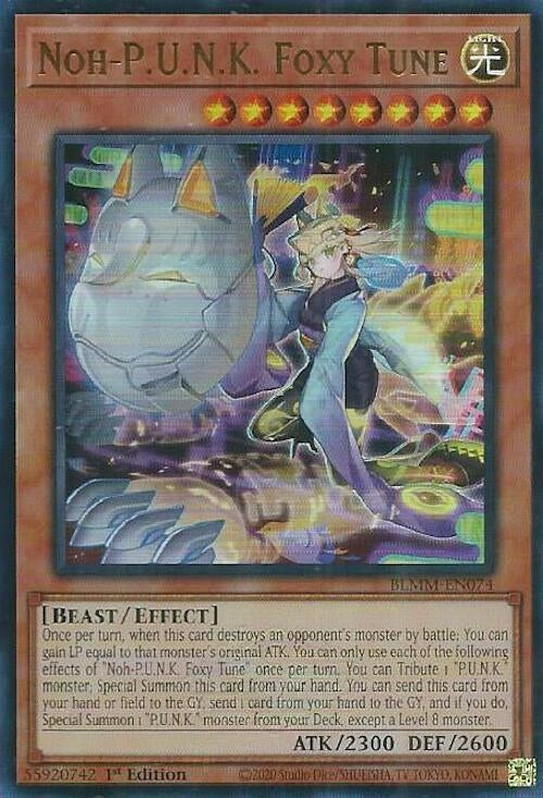 Image for Noh-P.U.N.K. Foxy Tune (Battles of Legend: Monster Mayhem) (BLMM-EN074) - YuGiOh