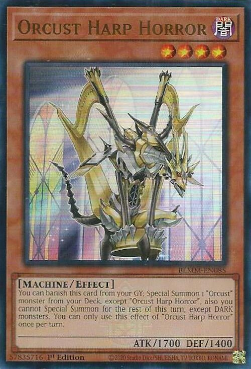 Image for Orcust Harp Horror (Battles of Legend: Monster Mayhem) (BLMM-EN085) - YuGiOh