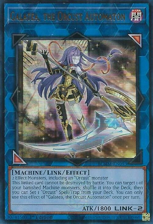 Image for Galatea, the Orcust Automaton (Battles of Legend: Monster Mayhem) (BLMM-EN093) - YuGiOh