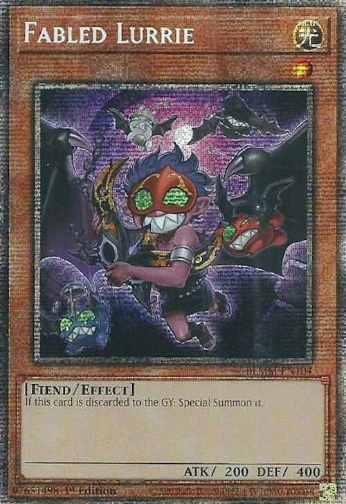Image for Fabled Lurrie (Starlight Rare) (Battles of Legend: Monster Mayhem) (BLMM-EN104) - YuGiOh