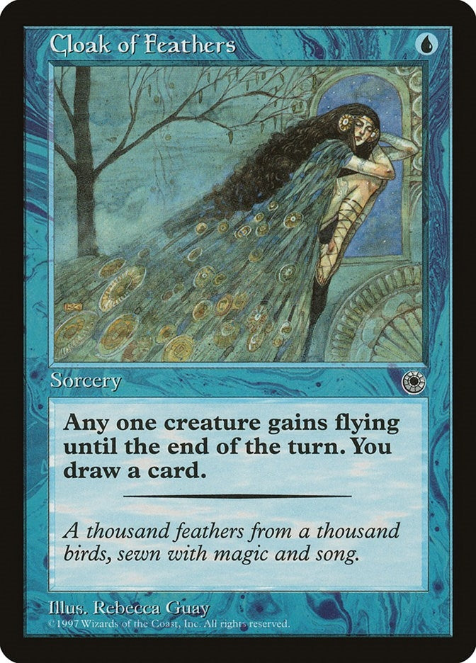 Image for Cloak of Feathers (Portal) - Magic: The Gathering