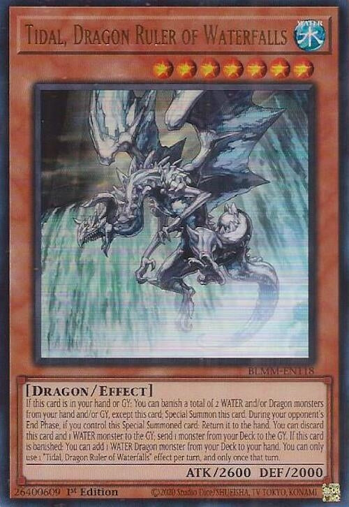 Image for Tidal, Dragon Ruler of Waterfalls (Battles of Legend: Monster Mayhem) (BLMM-EN118) - YuGiOh