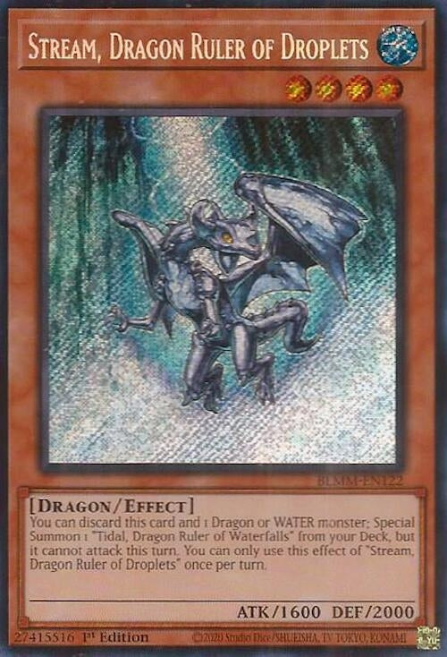 Image for Stream, Dragon Ruler of Droplets (Battles of Legend: Monster Mayhem) (BLMM-EN122) - YuGiOh