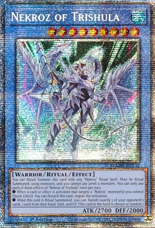 Image for Nekroz of Trishula (Starlight Rare) (Battles of Legend: Monster Mayhem) (BLMM-EN132) - YuGiOh