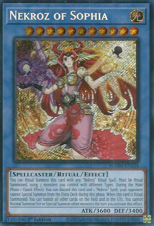 Image for Nekroz of Sophia (Battles of Legend: Monster Mayhem) (BLMM-EN134) - YuGiOh