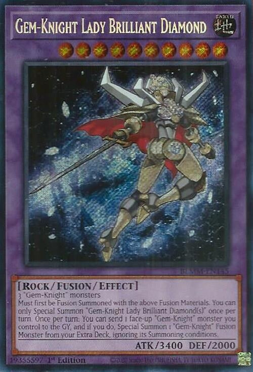 Image for Gem-Knight Lady Brilliant Diamond (Battles of Legend: Monster Mayhem) (BLMM-EN145) - YuGiOh