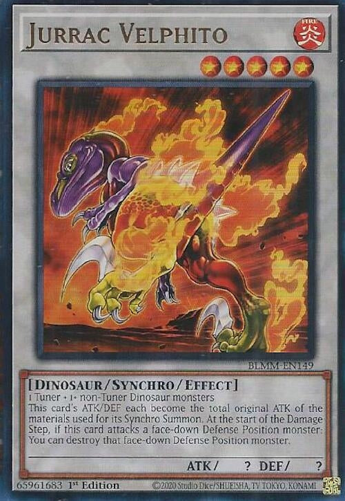 Image for Jurrac Velphito (Battles of Legend: Monster Mayhem) (BLMM-EN149) - YuGiOh