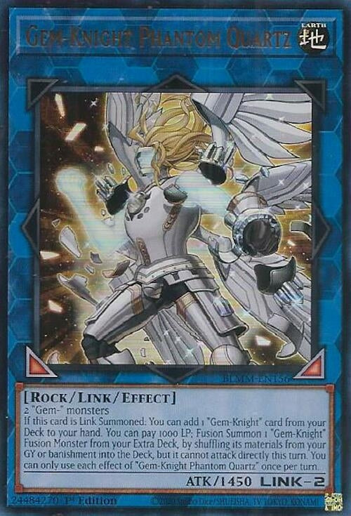 Image for Gem-Knight Phantom Quartz (Battles of Legend: Monster Mayhem) (BLMM-EN156) - YuGiOh