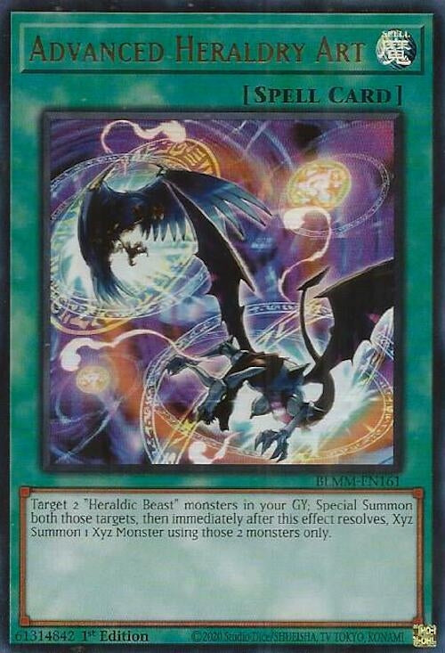 Image for Advanced Heraldry Art (Battles of Legend: Monster Mayhem) (BLMM-EN161) - YuGiOh