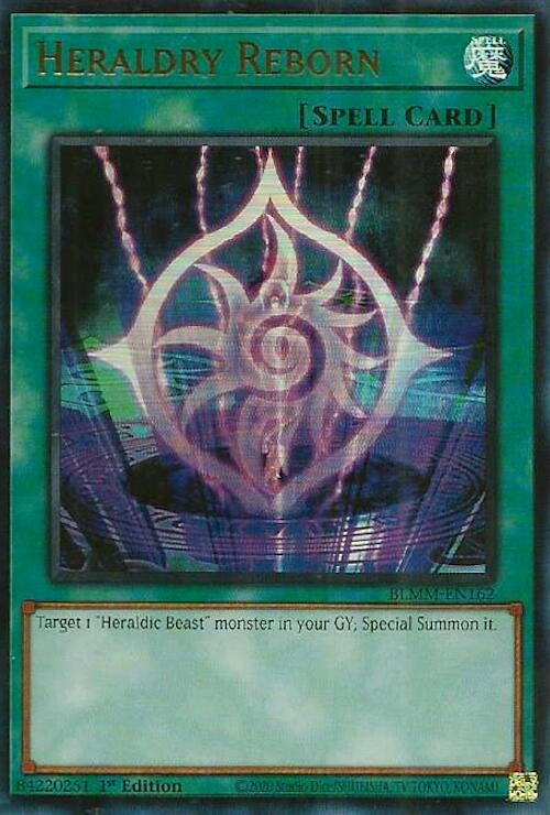 Image for Heraldry Reborn (Battles of Legend: Monster Mayhem) (BLMM-EN162) - YuGiOh