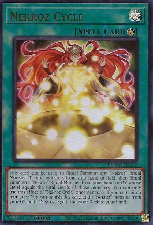 Image for Nekroz Cycle (Battles of Legend: Monster Mayhem) (BLMM-EN167) - YuGiOh