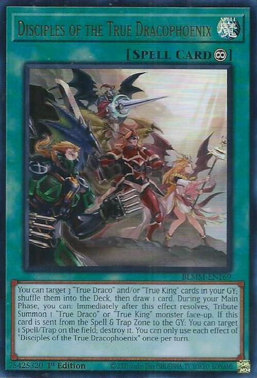 Image for Disciples of the True Dracophoenix (Battles of Legend: Monster Mayhem) (BLMM-EN169) - YuGiOh