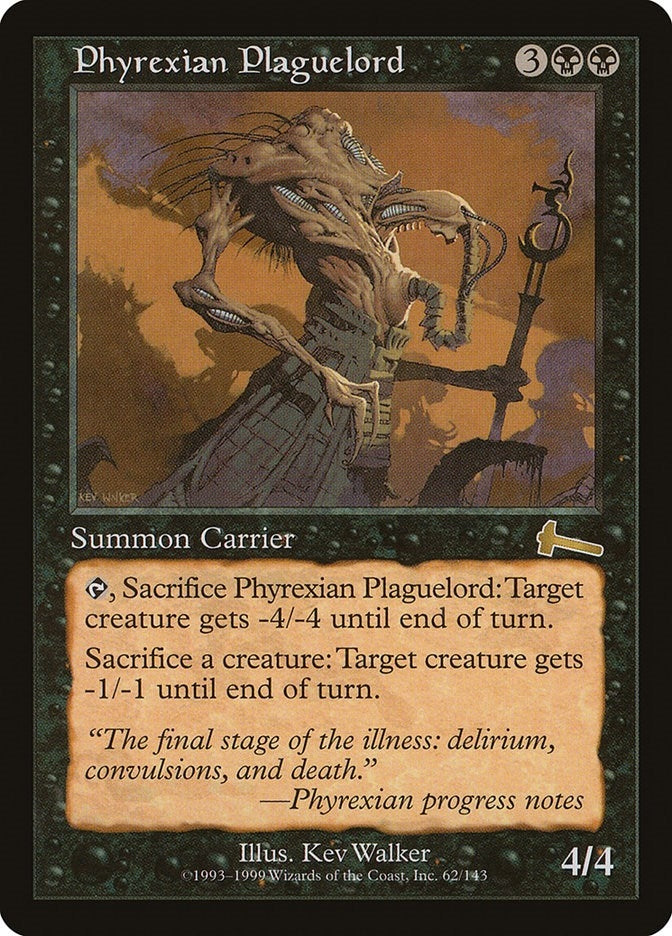 Image for Phyrexian Plaguelord (Urza's Legacy) (62) - Magic: The Gathering