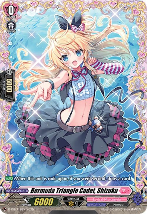 Image for Bermuda Triangle Cadet, Shizuku (D Promo Cards) (D-PR/718EN) - Cardfight Vanguard