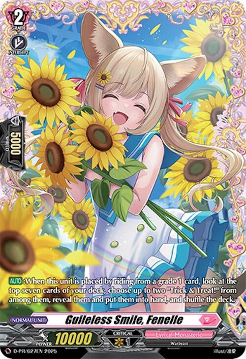 Image for Guileless Smile, Fenelle (D Promo Cards) (D-PR/627EN) - Cardfight Vanguard