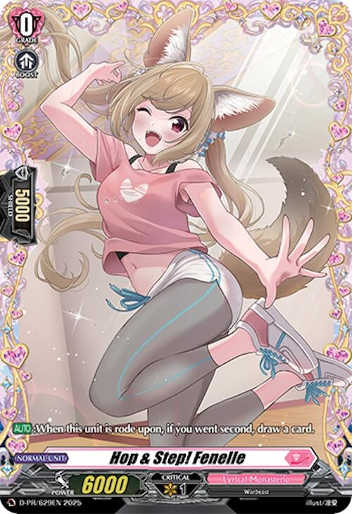 Image for Hop & Step! Fenelle (D Promo Cards) (D-PR/629EN) - Cardfight Vanguard