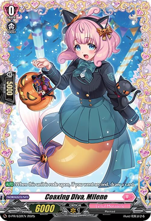 Image for Coaxing Diva, Milene (D Promo Cards) (D-PR/632EN) - Cardfight Vanguard
