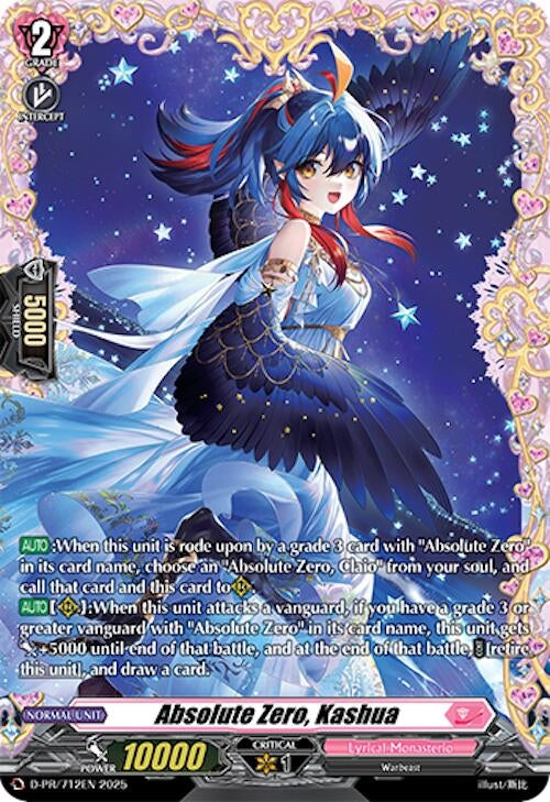 Image for Absolute Zero, Kashua (D Promo Cards) (D-PR/712EN) - Cardfight Vanguard